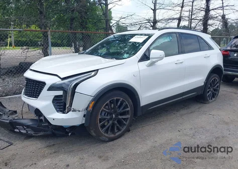 2023 Cadillac Xt4 Awd Sport from USA, damaged, VIN 1GYFZFR49PF193839